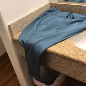 All in motion recycled polyester olive green joggers pants